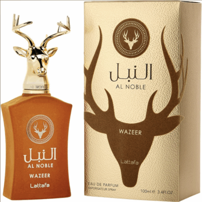 Lattafa Al Noble Wazeer unisex Eau De Parfum Spray 3.4 oz